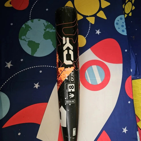Demarini 2023 black orange Mashup 2 3/4 -8 30in euc USSSA Bat - Picture 2 of 7